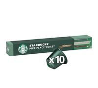 Starbucks Pike Place Roast Coffee Capsules Intensity 7 Medium Arabica Pack of 10 of 57 g
