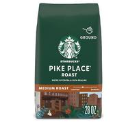 Starbucks Pike Place Roast Medium Ground 793g Smooth & Balanced | 100% Arabica ground coffee; Medium Roast Pike Place Roast; 1 bag, 28 oz