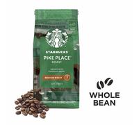 STARBUCKS Pike Place Roast Medium Roast Whole Bean Coffee 200g Pack of