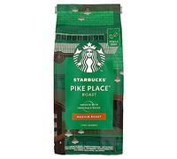 STARBUCKS Pike Place Roast, Medium Roast, Whole Bean Coffee 450g (1 Pouch)