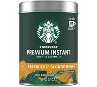 Starbucks Premium Instant Coffee - Starbucks Blonde Roast - 100% Arabica - 1 Tin (up to 40 Cups)