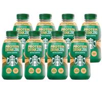 Starbucks Protein Caramel Hazelnut, 8 x 330ml - High-Protein Coffee Drink with Rich Caramel & Hazelnut Flavours, Ready-to-Drink Cold Brew, Low Fat, Perfect for On-the-Go Energy Boost
