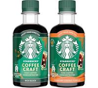 STARBUCKS® Rich Black and Signature Caramel Flavour Bundle Iced Coffee Concentrated 2x260ml