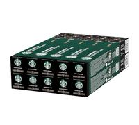 STARBUCKS Ristretto Shot by Nespresso, Dark Roast, Coffee Capsules 10 x 10 (100 Capsules)
