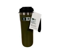 Starbucks Stanley Armed Forces Army Green Vacuum Sealed Cup Tumbler 20oz