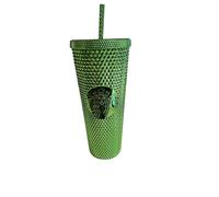Starbucks Studded 2023 Tumbler with Straw, Green Metallic 24 Fl Oz