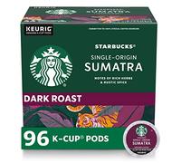 Starbucks SUMATRA BLEND COFFEE K CUP 96 COUNT