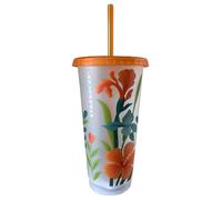 STARBUCKS Summer 2026 Floral Flowers Reusable 24oz 709ml Venti Eco-Friendly Reusbable Cold Cup