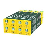 STARBUCKS Sunny Day Blend by Nespresso, Blonde Roast, Coffee Capsules 8 x 10 (80 Capsules)