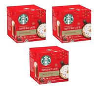 Starbucks Toffee Nut Latte by Nescafe Dolce Gusto Coffee Pods, Limited Edition (Pack Of 3 Boxes)