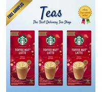 STARBUCKS TOFFEE NUT LATTE Instant Coffee | 3 x Box | 12 x Sachets | FAST UK P&P