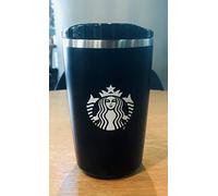 STARBUCKS Tumbler Black Coffee Friend Stainless Steel Mug Reusable, Red