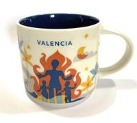 Starbucks Valencia (Spain) Coffee Mug YAH 'You Are Here', 14oz