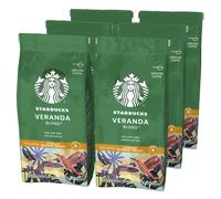 STARBUCKS Veranda Blend, Blonde Roast, Ground Coffee 200g (Pack of 6)