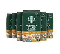 Starbucks Veranda Blend Light Blonde Roast Ground Coffee, 18 Ounce (Pack of 6)