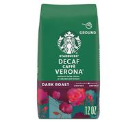 Starbucks Verona Decaf Ground Coffee, 12 oz