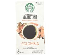Starbucks VIA Colombia Coffee, 8ct (Pack of 2)