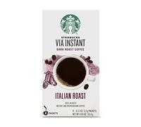 Starbucks VIA Instant Italian Roast Dark Roast Coffee (1 box of 8 packets)