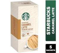 Starbucks White Caramel Latte Instant Coffee Sachets 5x21.5g