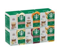 Starbucks White Coffee Cup Variety Pack by Nescaf Dolce Gusto Capsules