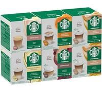 STARBUCKS White Coffee Cup Variety Pack by NESCAFÉ Dolce Gusto, Coffee Capsules 6 x 12 (72 Capsules) - Amazon Exclusive | Sold by Bargain Hub