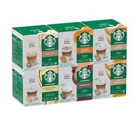 STARBUCKS White Coffee Cup Variety Pack by NESCAFÉ Dolce Gusto, Coffee Capsules 6 x 12 (72 Capsules) - Amazon Exclusive