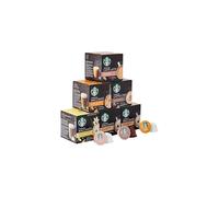 Starbucks White Cup Variety Pack by Nescafe Dolce Gusto Coffee Pods, 6 x 12 (72 Pods/36 Servings)