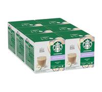 STARBUCKS White Mocha by NESCAFÉ Dolce Gusto, 72 Mocha Flavour with Espresso Roast Coffee Pods (6 packs), White Chocolate Notes