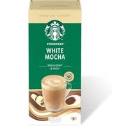 Starbucks White Mocha x5 Premium Instant Coffee Sachets Pack of 6 Tot