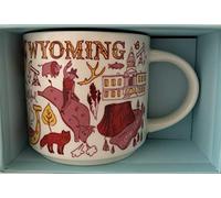 Starbucks WYOMING Been There Series Across the Globe Collection Coffee Mug 14 Ounce