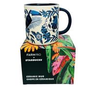 Starbucks x FARM Rio 2025 Limited Edition Lenço Azulejo Mug, 14 Oz