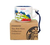 Starbucks You Are Here France Ceramic Ornament, 2 Oz