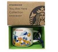 STARBUCKS - You Are Here Ornament The Netherlands City Collection Mini Espresso Mug, 2 oz