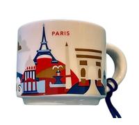STARBUCKS - You Are Here Paris Ornament/Espresso Cup - 60ml / 2oz