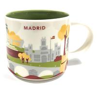 Starbucks You Are Here' Yah City Mug - Madrid, Spain. 14Oz White