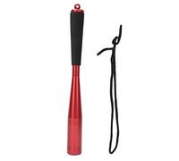 Starbun Fishing Bat - 25mm Diameter Fishing Bat Tool Aluminium Alloy Head 2 Colours Fish Priest with Foam Handle(red)