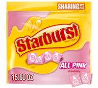 STARBURST All Pink Fruit Chews Chewy Candy, Sharing Size, 15.6 oz Bag