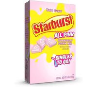 Starburst All Pink Strawberry Flavour Sugar Free Singles to Go Drink Mix 6 Sachets 12.2g