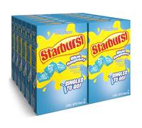 Starburst Blue Raspberry Sugar Free Singles to Go Drink Mix 6 Sachets 13.5g