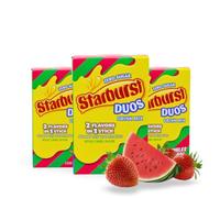 Starburst Duos Drink Mix, Strawberry Watermelon, Zero Sugar, Singles to Go, 6 Sticks