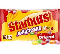 Starburst Jelly Beans (397g) | Soft fruit jellybeans with a chewy center, great for candy bowls, candy salads, party favors, lunch box, sharing, decorating