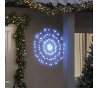 Starburst Light Cold White 17cm Copper 140-LED 8 Modes Waterproof Indoor/Outdoor