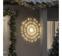 Starburst Lights Warm White 17cm Copper 140LED IP44 8-Mode Timer Indoor/Outdoor