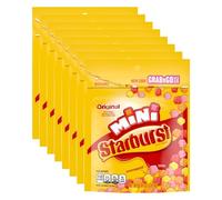 Starburst Original Minis Fruit Chews Candy, 8 Ounce (8 Bags)