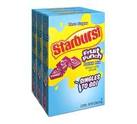 Starburst Singles To Go Powdered Drink Mix, Fruit Punch, 3 Boxes with 6 Packets Each - 18 Total Servings, Sugar-Free Drink Powder, Just Add Water, 6 count (Pack of 3)
