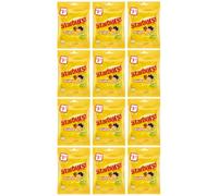 Starburst Vegan Chewy Sweets Fruit Flavoured Pouch Bag Pack of 12 x 127g PMP