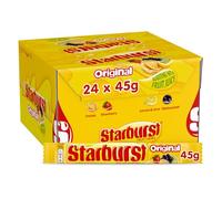 Starburst Chewy Fruit Flavoured Sweets 45g (Pack of 24) 121537