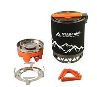 Starcamp Camping Gas Stove with 1800ml Cook Pot, Solo Hiking Portable Cooking System