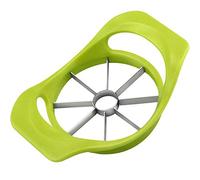 Starchef Apple Fruit Cutter,Slicer,Divider,Corer,Wedger,Stainless Steel,Slicer for Apples,Pears,Fruits,Ergonomic Handle, Easy Grip, Sharp Blade,(8 Slices,Green)