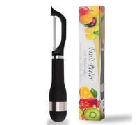 Starchef Fruit Vegetable Straight Peeler Slicer(Black)